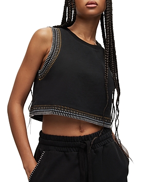 ALLSAINTS CROCHET LILA TOP