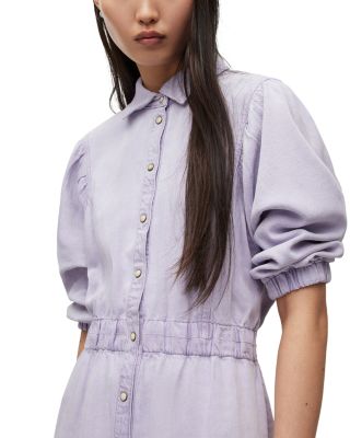 ALLSAINTS Osa Denim Midi Dress | Bloomingdale's Women