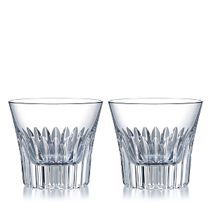 Shop Baccarat Everyday Crysta Tumblers Old Fashioned, Set Of 2 In Clear