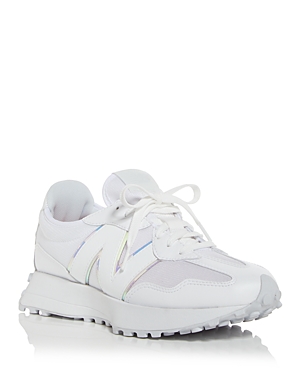 New Balance Women's 327 Low Top Sneakers In White