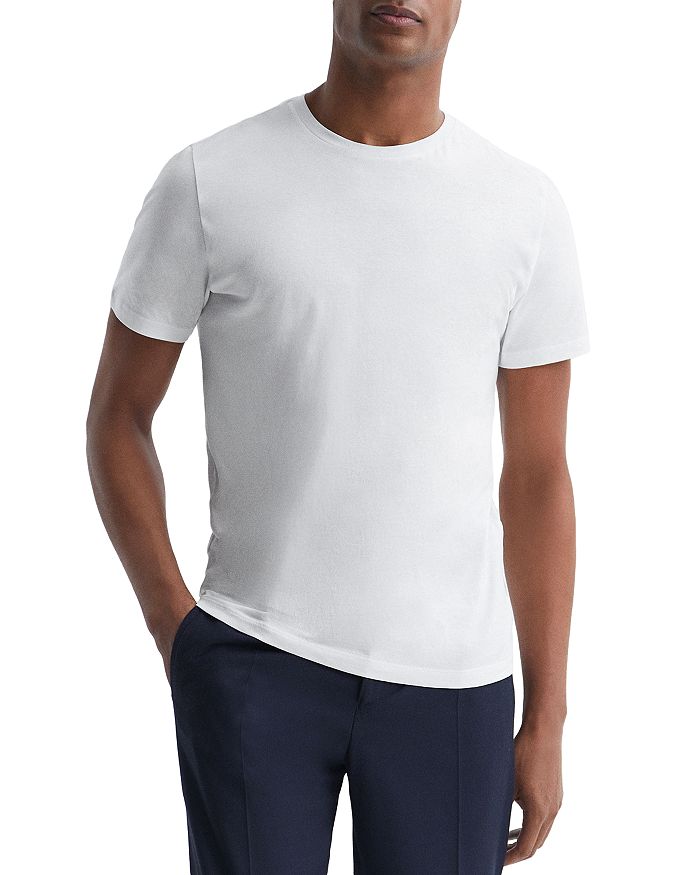 Shop Reiss Bless Crewneck Tee In White