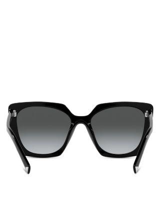 Prada Polarized Low Bridge Fit Square Sunglasses, 55mm Prada - PR 10ZSF (Low Bridge Fit) Sunglasses | Specs Collective main image 3