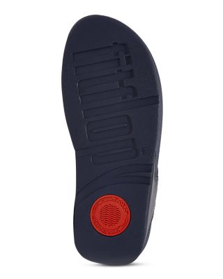 Women's Lulu Leather Thong Wedge Sandals