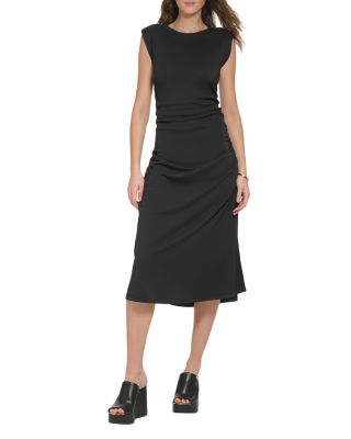 DKNY - Crisp Knit Midi Dress