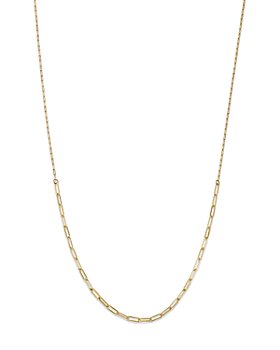 Bloomingdale's - Paperclip Link Statement Necklace in 14K Yellow Gold, 18" - 100% Exclusive