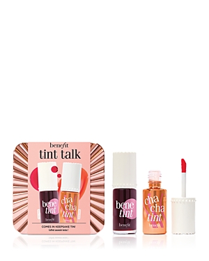 Benefit Cosmetics Tint Talk Liquid Lip Blush & Cheek Tint Value Set ($42 value)