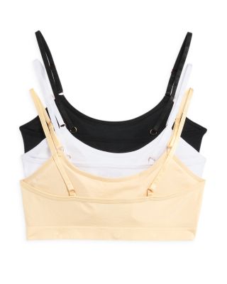 Girls' Seamless Cami Bralette, 3 Pack - Big Kid