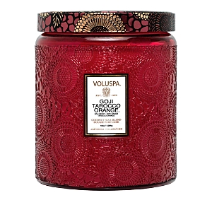 VOLUSPA GOJI TAROCCO ORANGE LUXE JAR CANDLE 44 OZ.