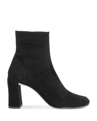 By Far Ellen 70mm Block Heel Ankle Boots In Black ModeSens