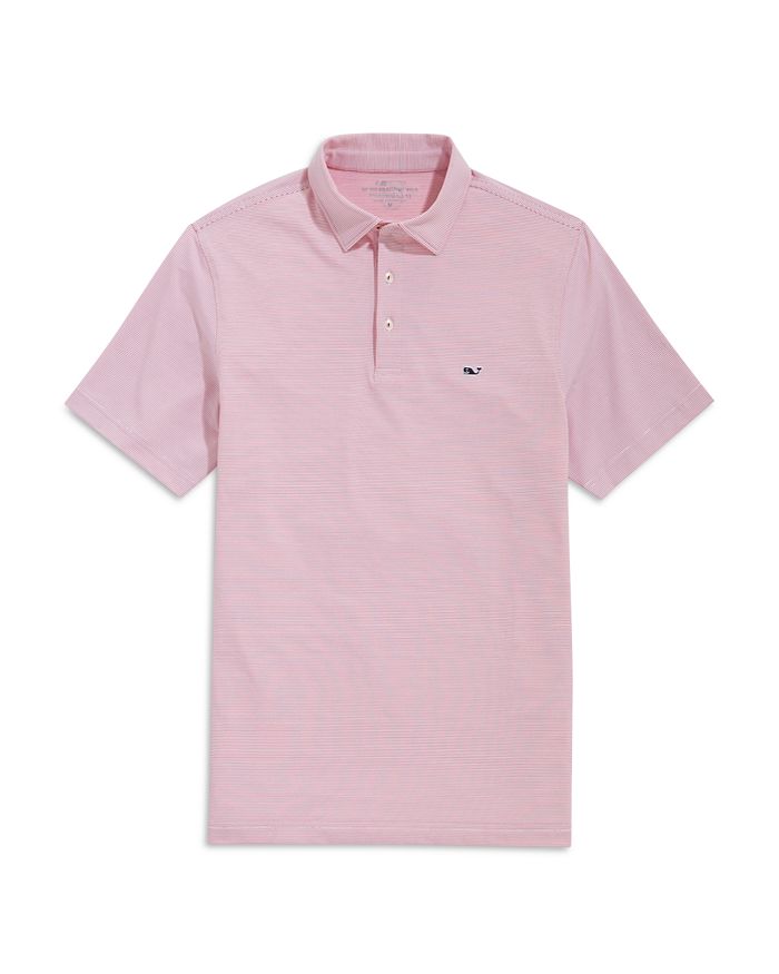 VINEYARD VINES ST. JEAN STRIPE SANKATY REGULAR FIT POLO SHIRT