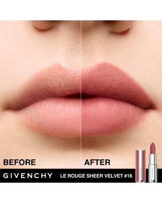 Le Rouge Sheer Velvet Matte Lipstick