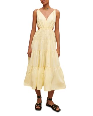 chinese dress ladies Maje Tiered Maxi Dress  Shoptiques
