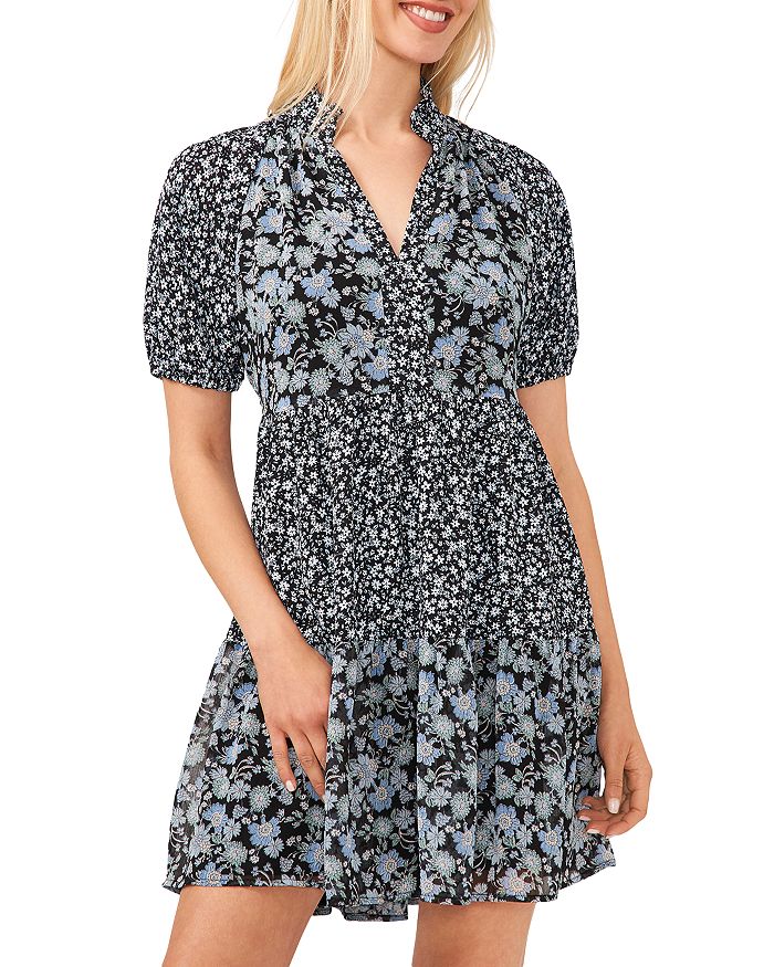 Cece puff sleeve dress top