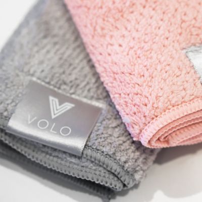 3-Pc. Face Towels with Reusable Tote