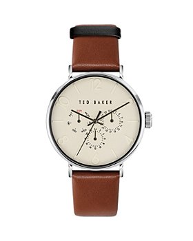 Ted Baker - WODD Leather Strap Watch, 41mm