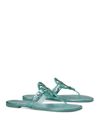 Tory burch miller snakeskin sandals hot sale