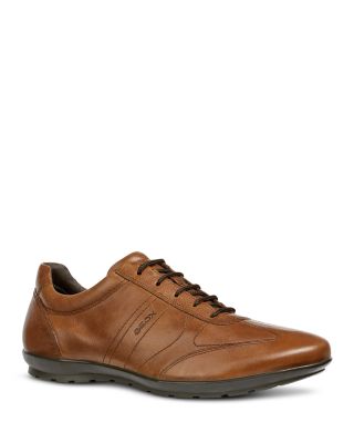 Geox - Men's Symbol Leather Oxfords