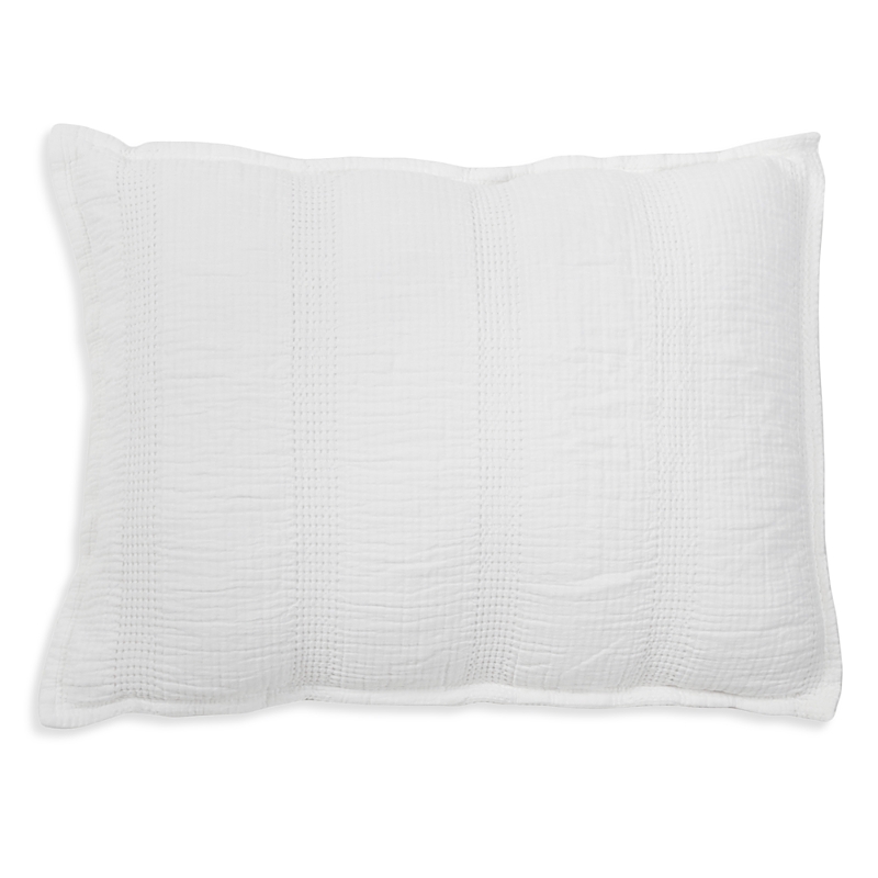Pom Pom At Home Nantucket Sham, Standard In White