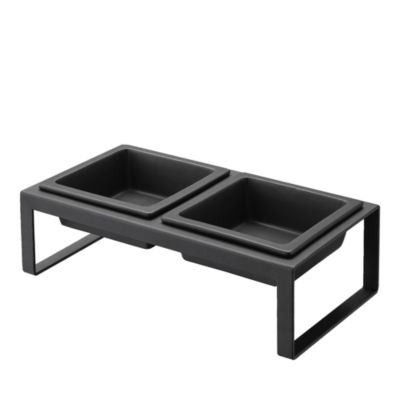 Tower Pet Food Bowl with Tall Stand
