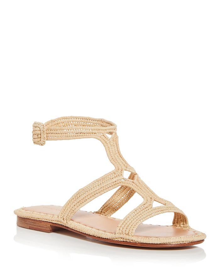 Carrie Forbes Women's Hind Woven Ankle Strap Sandals | Bloomingdale's