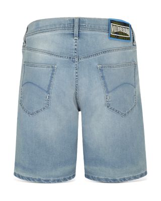 Garonne Denim Regular Fit 8" Shorts