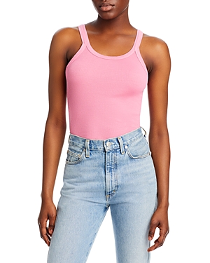Re/done Pink Hanes Edition Tank Top In Sakura