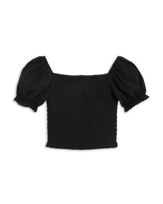 Girls' Marlee Smocked Puff Sleeve Top and Brooke Skirt - Big Kid