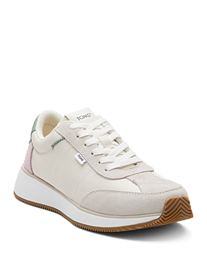 Toms Women's Wyndon Lace Up Low Top Jogger Sneakers In Natural