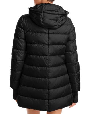 Hooded A-Line Puffer Coat