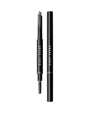 Shop Bobbi Brown Long Wear Brow Pencil In Soft Black - A Black Brown