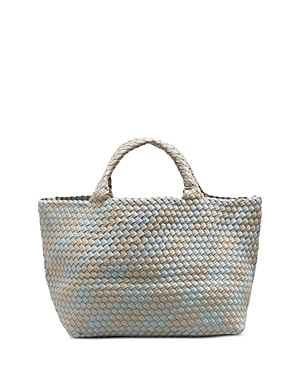Naghedi St. Barths Small Plaid Tote In Haze