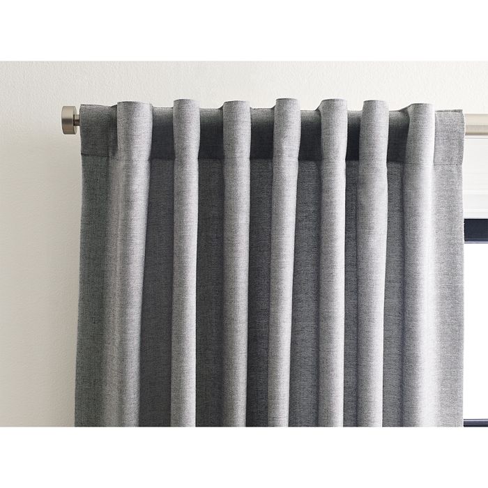 Shop Sunbrella Durant Light Filtering 3-in-1 Single Curtain Panel, 50 X 84 In Grey