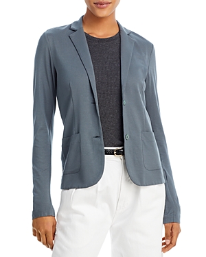 Majestic Soft Touch Two Button Blazer In Pirate