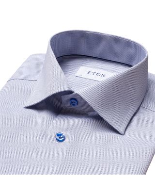 Contemporary Fit Textured Twill Shirt