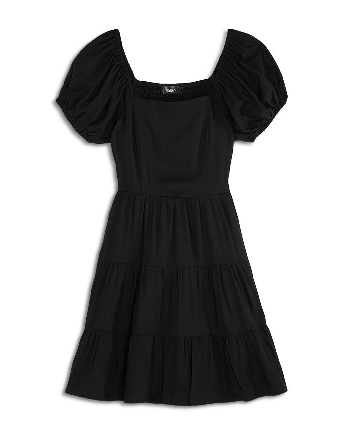 AQUA Girls Smocked Dress Big Kid Bloomingdale s