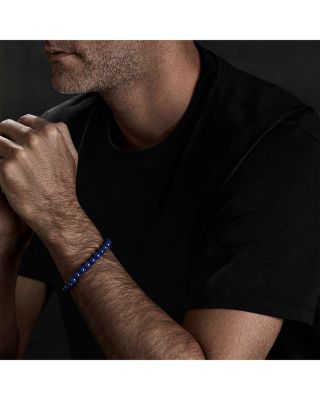 Men&#39;s Spiritual Beads Bracelet with Black Onyx, 8mm