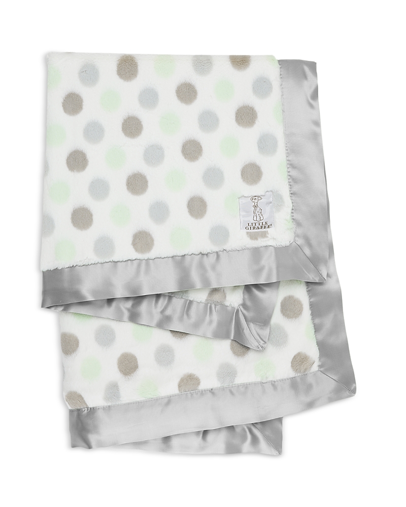 LITTLE GIRAFFE LUXE DOT BLANKET