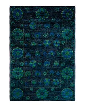 Bloomingdale's Fine Vibrance M1620 Area Rug, 6'1 X 8'10 In Red