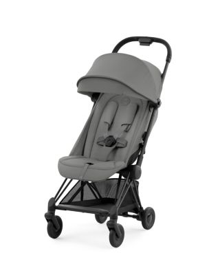 COYA Compact Lightweight Travel Ready Stroller in Matte Black