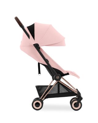 COYA Compact Lightweight Travel Ready Stroller in Rose Gold 