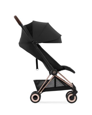 COYA Compact Lightweight Travel Ready Stroller in Rose Gold 