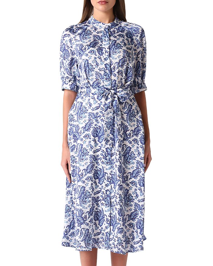 Gracia Puff Sleeve Midi Dress | Bloomingdale's
