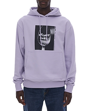 helmut lang photo 1 cotton oversized fit hoodie