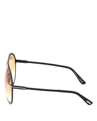 Tom Ford Xavier Aviator Sunglasses, 64mm | Bloomingdale's Jewelry