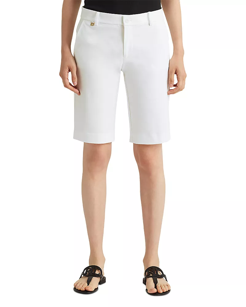 Lauren Ralph Lauren Twill Bermuda Shorts