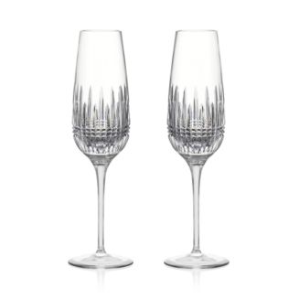 Waterford Lismore Diamond Essence Flute, Set of 2 | Bloomingdale's