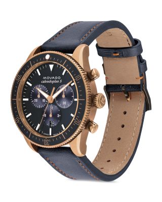 Calendoplan S Bronze Ion Plated Stainless Steel Chronograph, 42mm