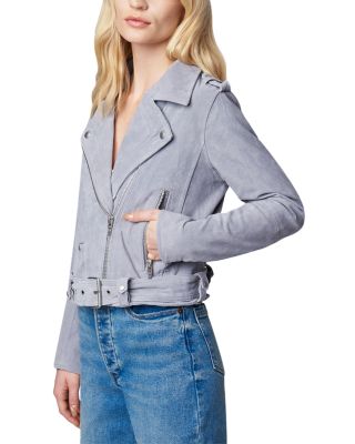 Suede Moto Jacket