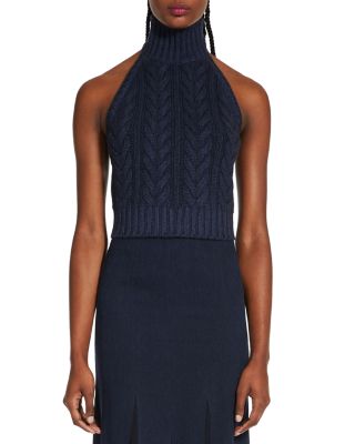 Max Mara - Stallo Cable Knit Crop Top