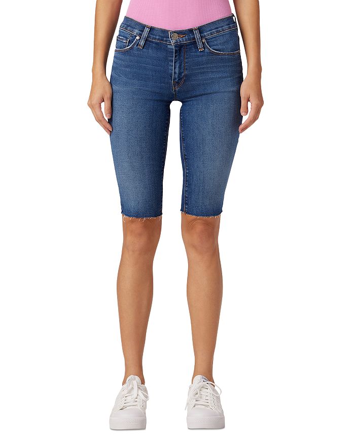 Hudson Amelia Mid Rise Jean Shorts in Tulum Bloomingdale's